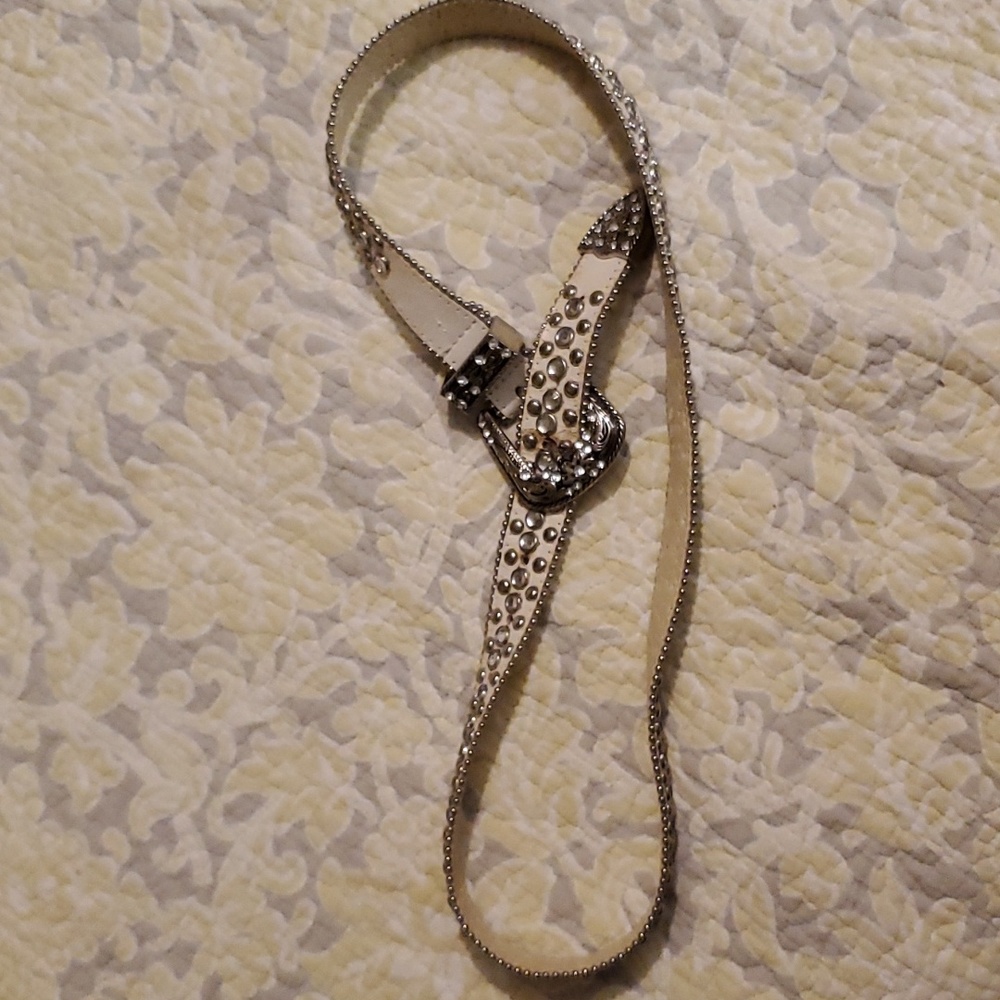 Leather Western belt 34
